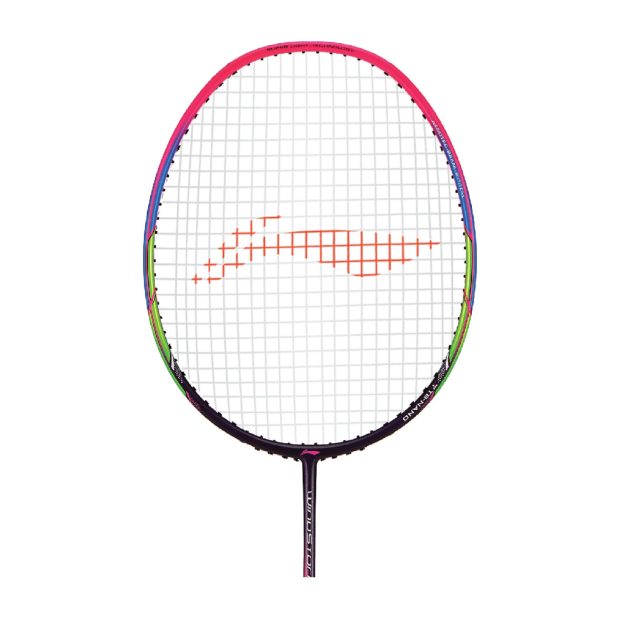 Li-Ning Windstorm 72 Badminton Racket (Purple/Pink)