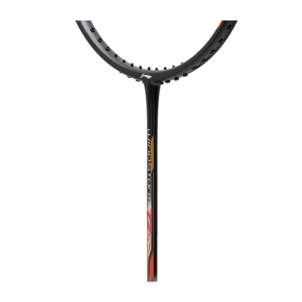 Li-Ning Windstorm 72 S Badminton Racket (Black/White/Orange)