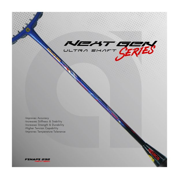Apacs Finapi 232 Next Gen Badminton Racket (Navy)