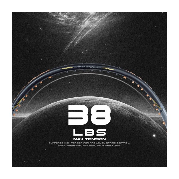 Apacs Z Ziggler Next Gen Badminton Racket (Black)