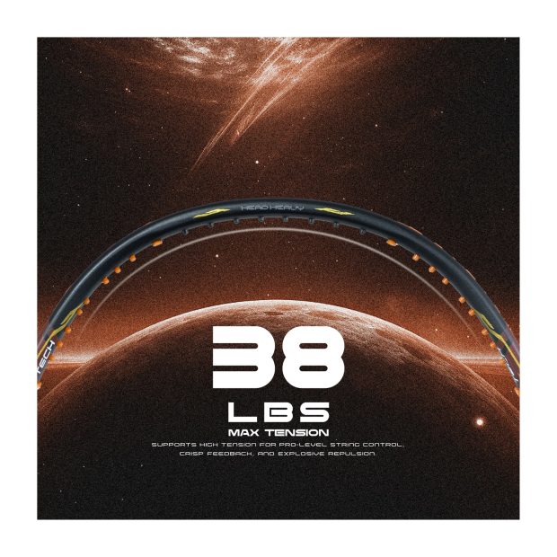 Apacs Z Ziggler Next Gen Badminton Racket (Maroon)