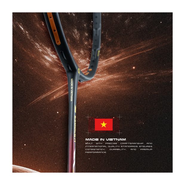 Apacs Z Ziggler Next Gen Badminton Racket (Maroon)