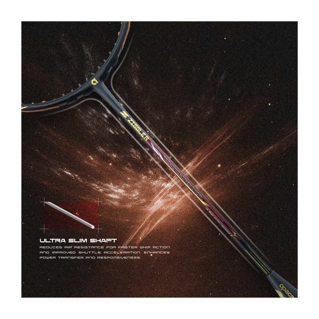 Apacs Z Ziggler Next Gen Badminton Racket (Maroon)