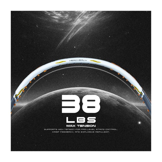 Apacs Z Ziggler Next Gen Badminton Racket (White)