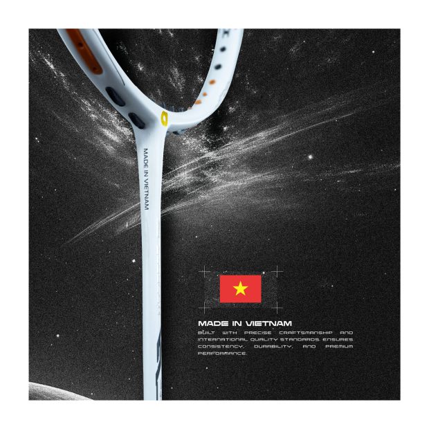 Apacs Z Ziggler Next Gen Badminton Racket (White)