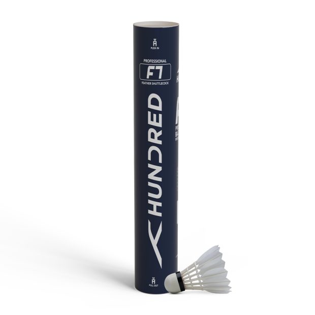 Hundred F7 Feather Badminton Shuttlecock