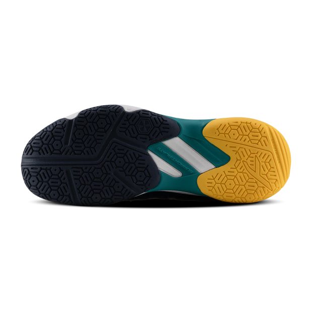 Hundred Hyper Court Badminton Shoes (Navy/Green/Yellow)