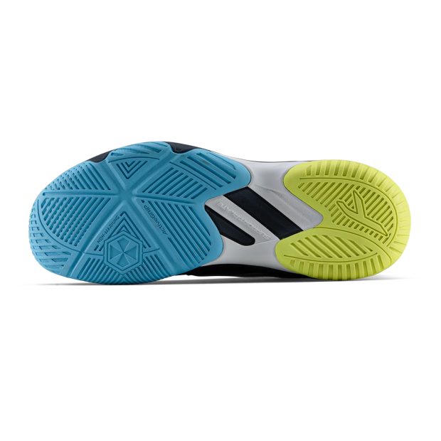 Hundred Hyper Spike Badminton Shoes (Navy/Blue/Lime/White)