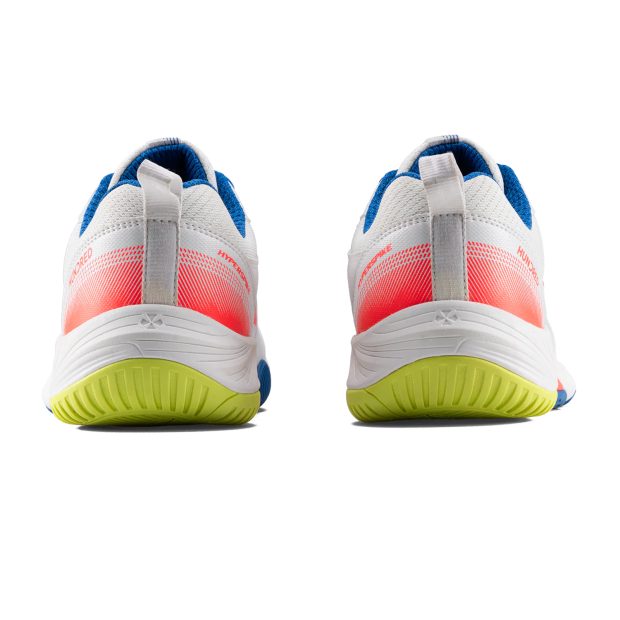 Hundred Hyper Spike Badminton Shoes (White/Blue/Orange/Lime)