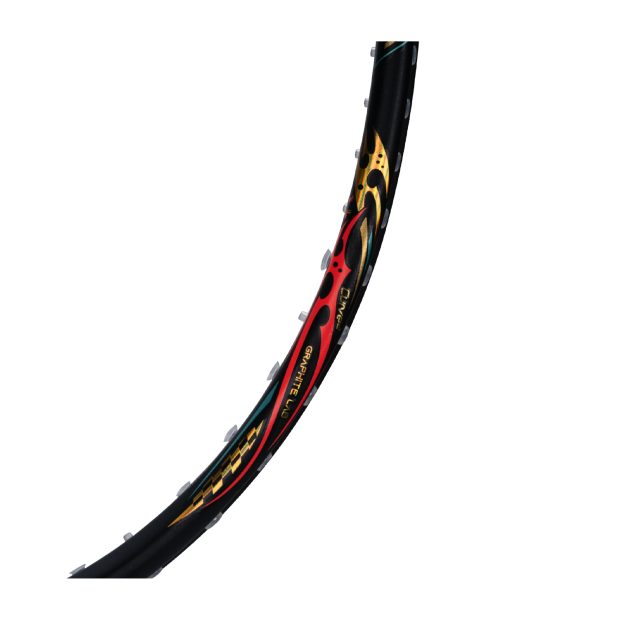 Hundred Z Tronic 100 Badminton Racket (Black/White)