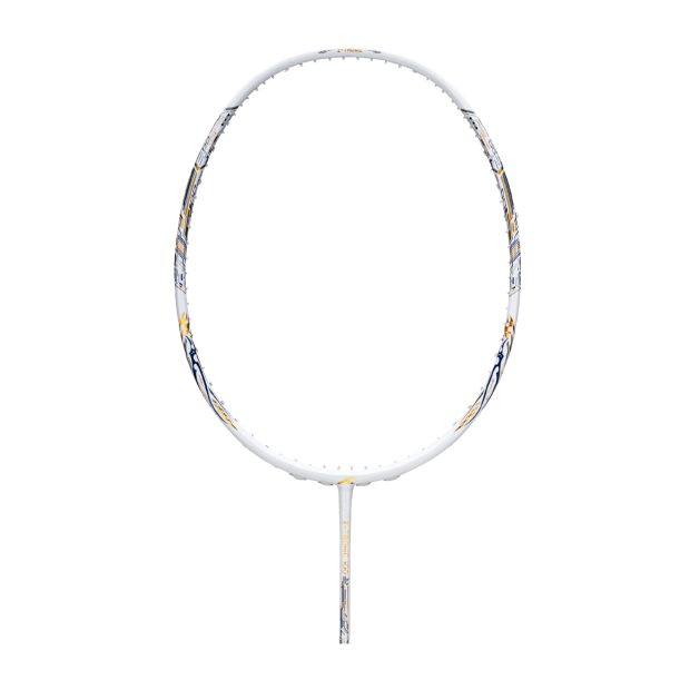 Hundred Z Tronic 100 Badminton Racket (White/Gold)