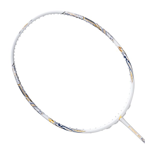 Hundred Z Tronic 100 Badminton Racket (White/Gold)