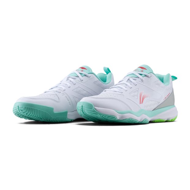 Li-Ning Ranger Force Badminton Shoes (Standard White/Blue Fox)