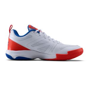 Li-Ning Ranger Force Badminton Shoes (Standard White/Orange)