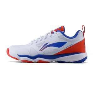 Li-Ning Ranger Force Badminton Shoes (Standard White/Orange)
