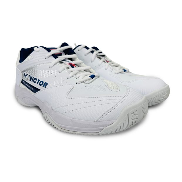 Victor A301 IN Badminton Shoes (White)