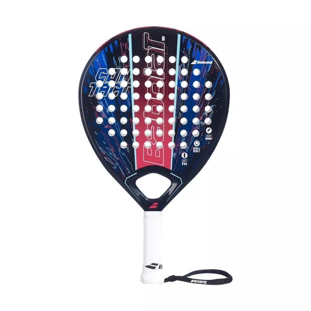 Babolat Contact padel racquet India beginner round lightweight control racquet