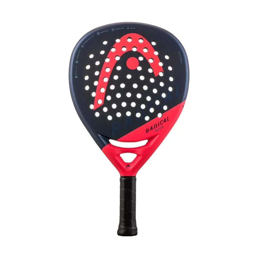 HEAD Radical Motion 2024 padel racquet India lightweight teardrop control 3K carbon racquet