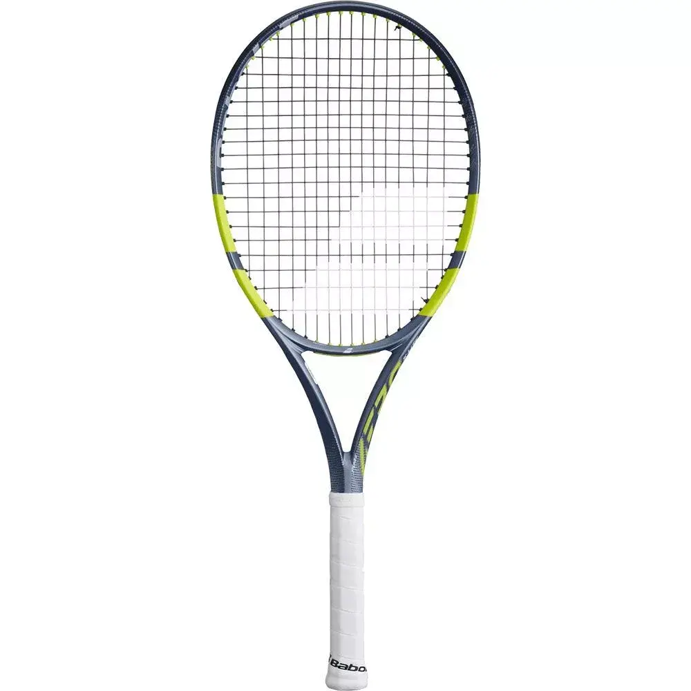 Babolat Pure Drive Team best tennis racquet in India for intermediate players — grey and yellow graphite