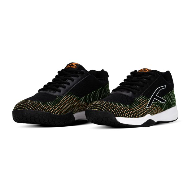 Hundred Blade Lite Badminton Shoes (Black/Orange)