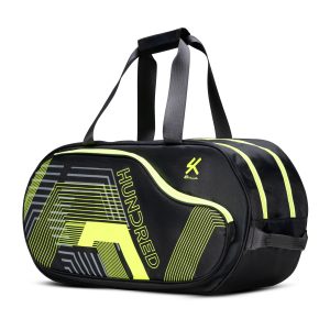 Hundred Matrix Badminton Kitbag (Black/Neon Lime)