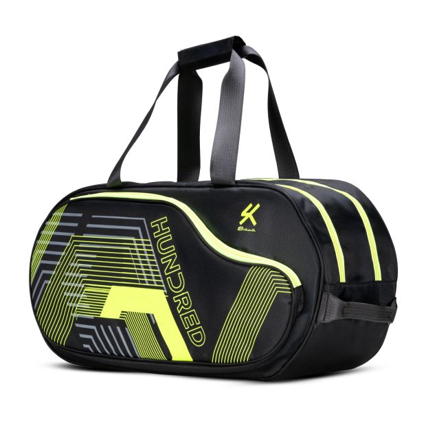 Hundred Matrix Badminton Kitbag (Black/Neon Lime)