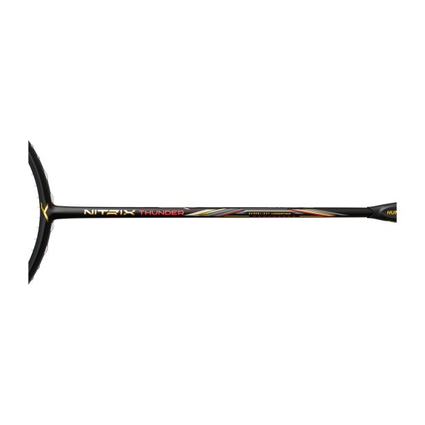 Hundred Nitrix Thunder Badminton Racket (Black)
