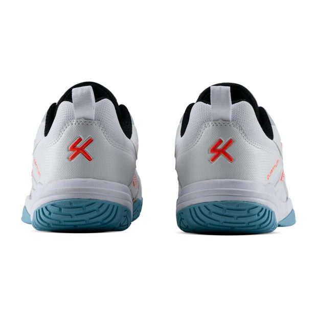 Hundred Quantum Badminton Shoes (White/Orange)