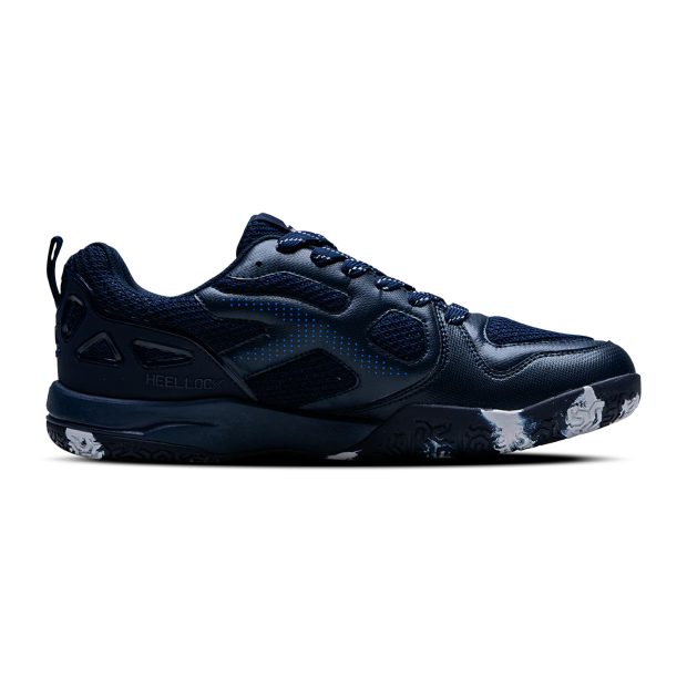 Hundred Raze Pro Badminton Shoes (Navy/White/Red)