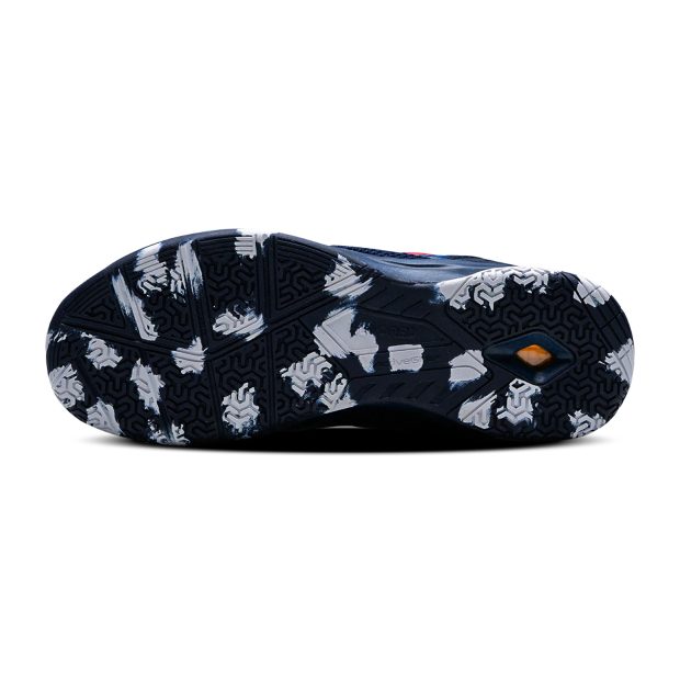 Hundred Raze Pro Badminton Shoes (Navy/White/Red)