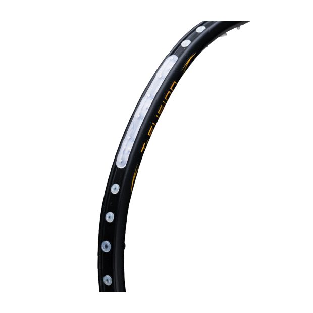 Hundred T-Fusion Tornado Badminton Racket (Black)