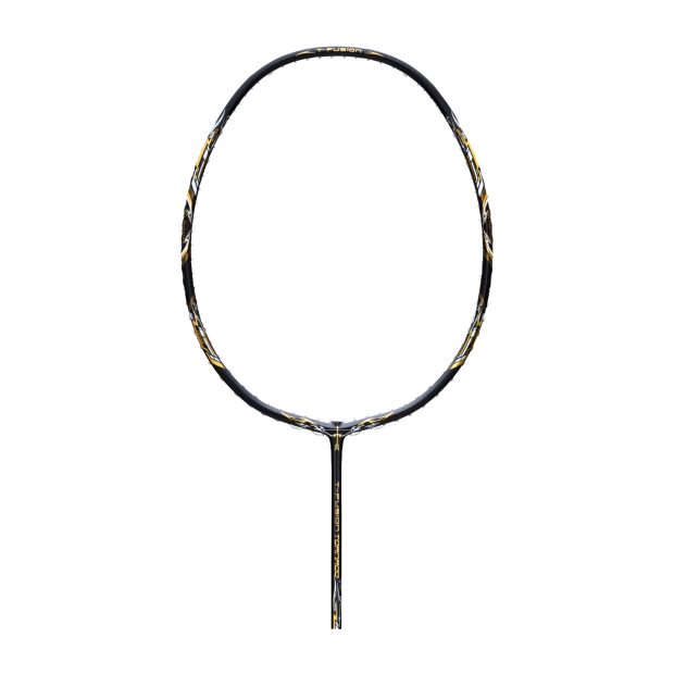 Hundred T-Fusion Tornado Badminton Racket (Black)
