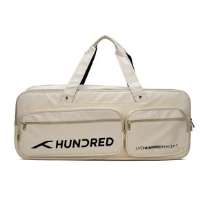 Hundred Utilitarian Badminton Kitbag (Beige)