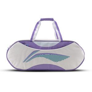 Li-Ning Axis Badminton Kitbag (White/Purple)