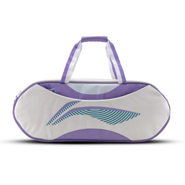 Li-Ning Axis Badminton Kitbag (White/Purple)