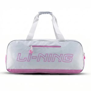 Li-Ning Axtrox Badminton Kitbag (White/Pink)
