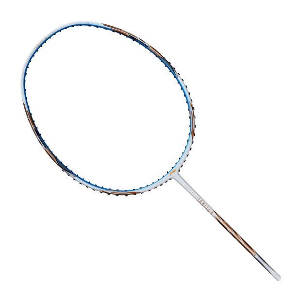 Li-Ning Ignite 8 Badminton Racket (Pearl White/Blue)