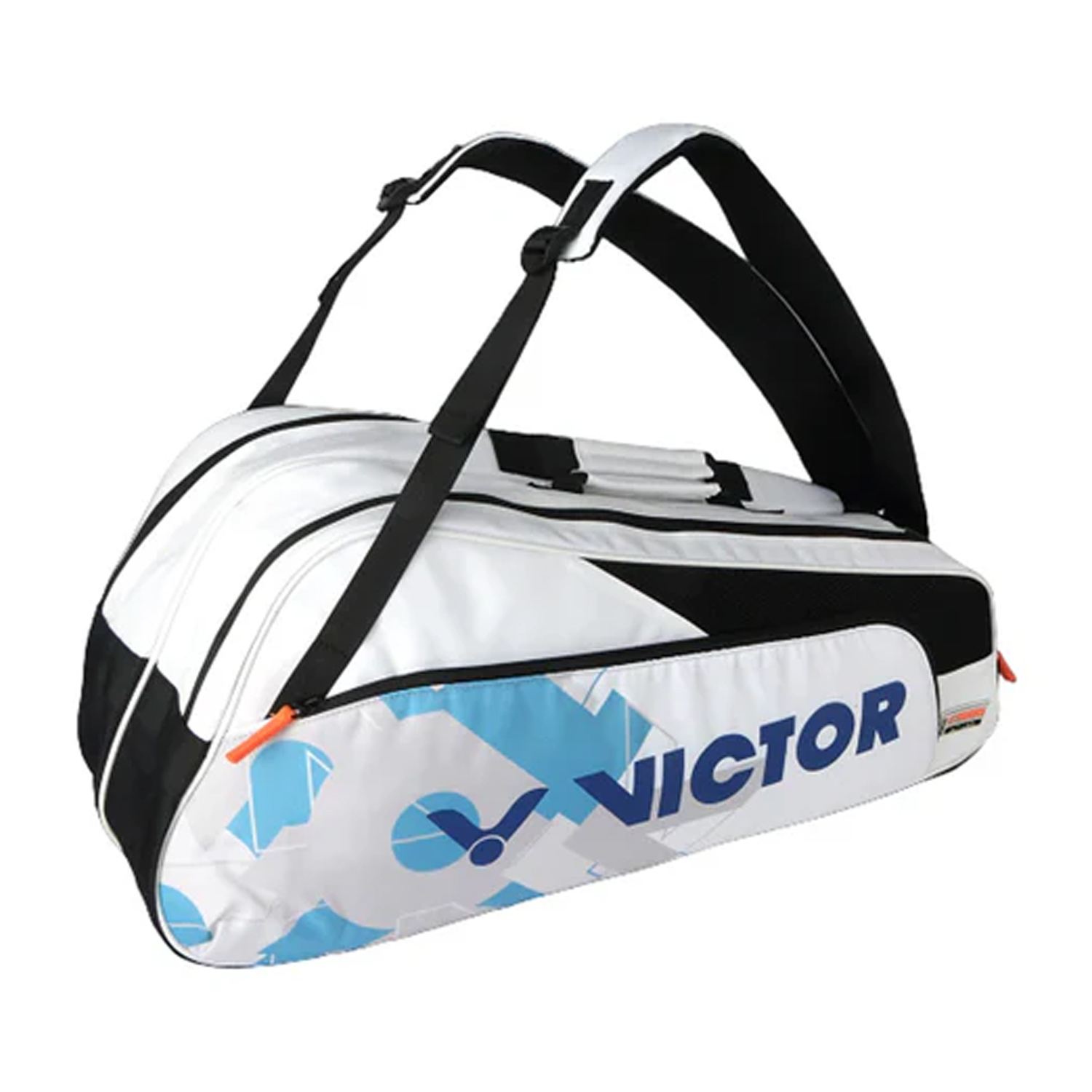 Victor BR6219 A Badminton Kitbag (White/Blue)