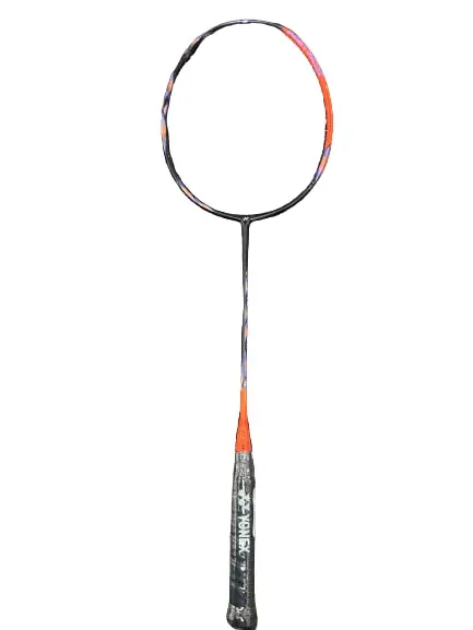 Astrox 77 Pro badminton racket full view white background
