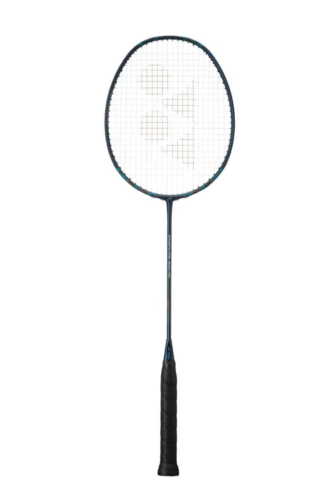 Nanoflare 800 Pro badminton racket teal black full view