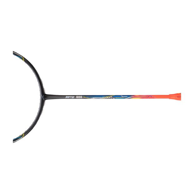 Hundred Battle 600 Badminton Racket (Dark Grey/Orange/Silver)