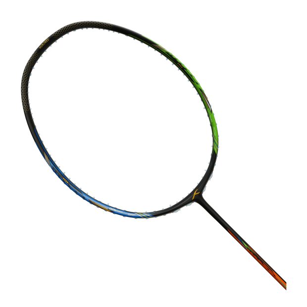 Hundred Flareon Typhoon Badminton Racket (Black/Lime)