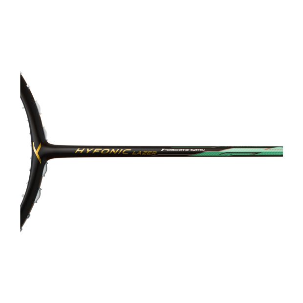 Hundred Hyfonic Lazer Badminton Racket (Black/Green)