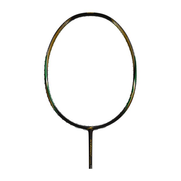 Hundred Hyfonic Lazer Badminton Racket (Black/Green)