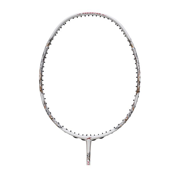 Hundred Predator 79 Extra Strong Badminton Racket (White)