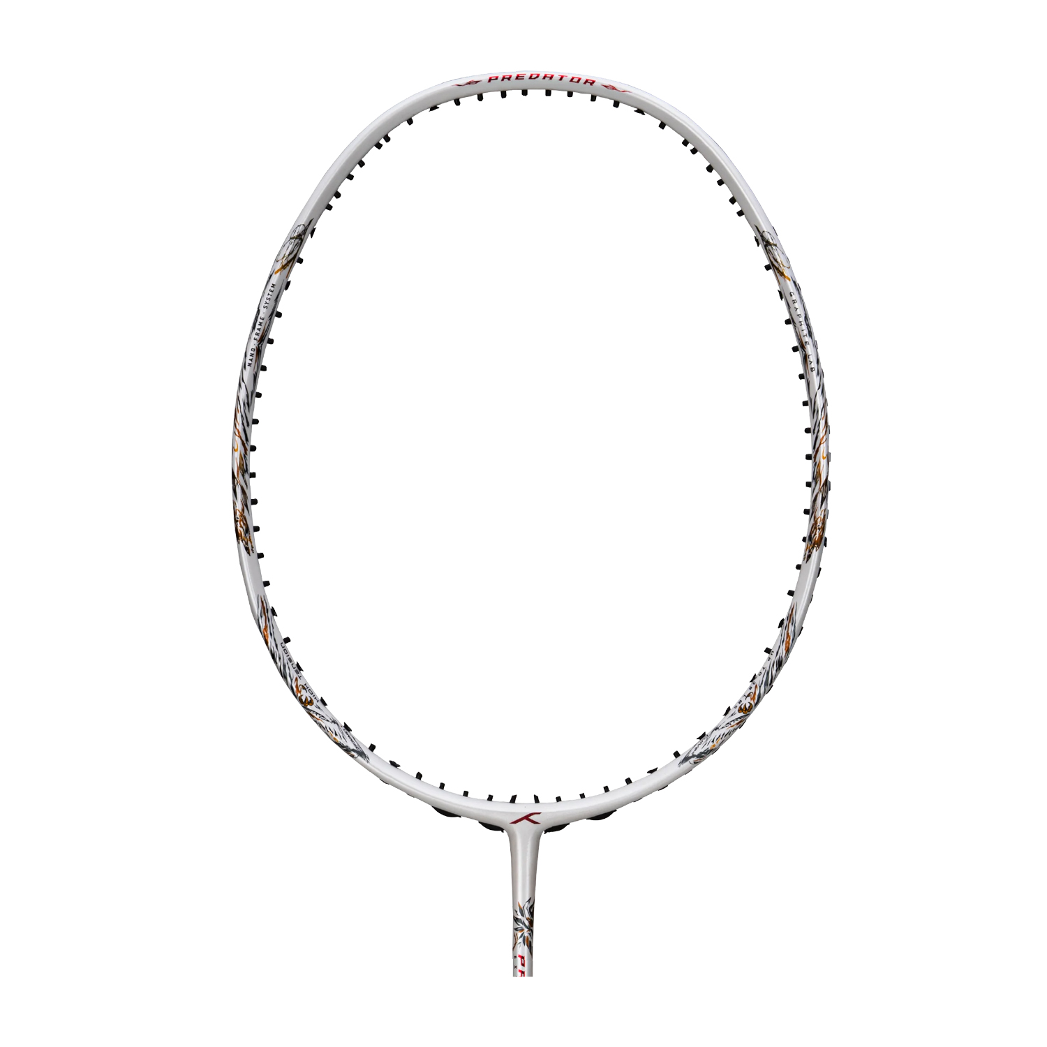 Hundred Predator 79 Extra Strong Badminton Racket (White)