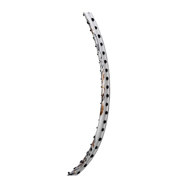 Hundred Predator 79 Extra Strong Badminton Racket (White)