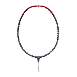 Hundred Predator 82 Extra Strong Badminton Racket (Dark Grey/Red)