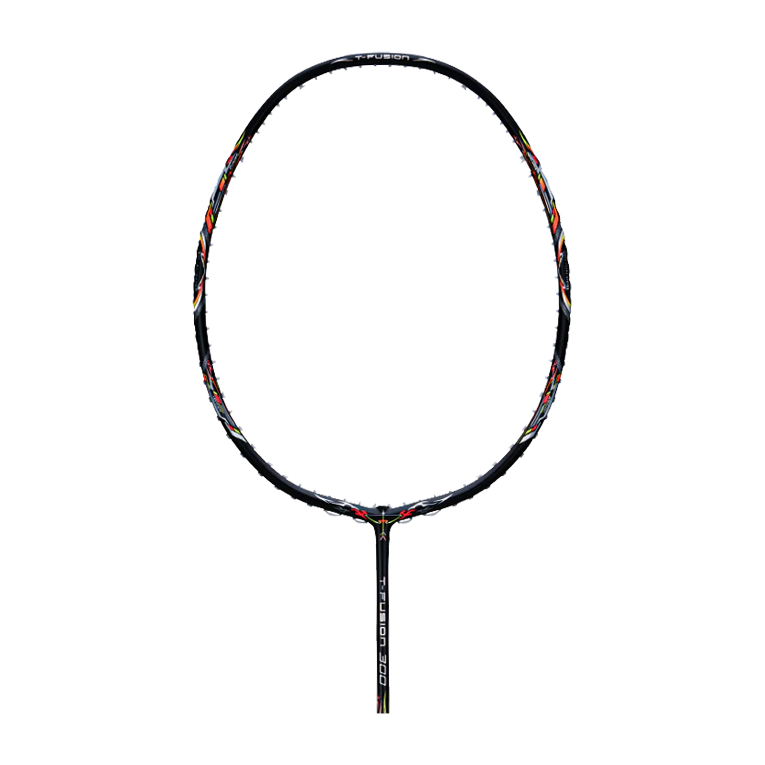 Hundred T-Fusion 300 Badminton Racket 4U (Black)