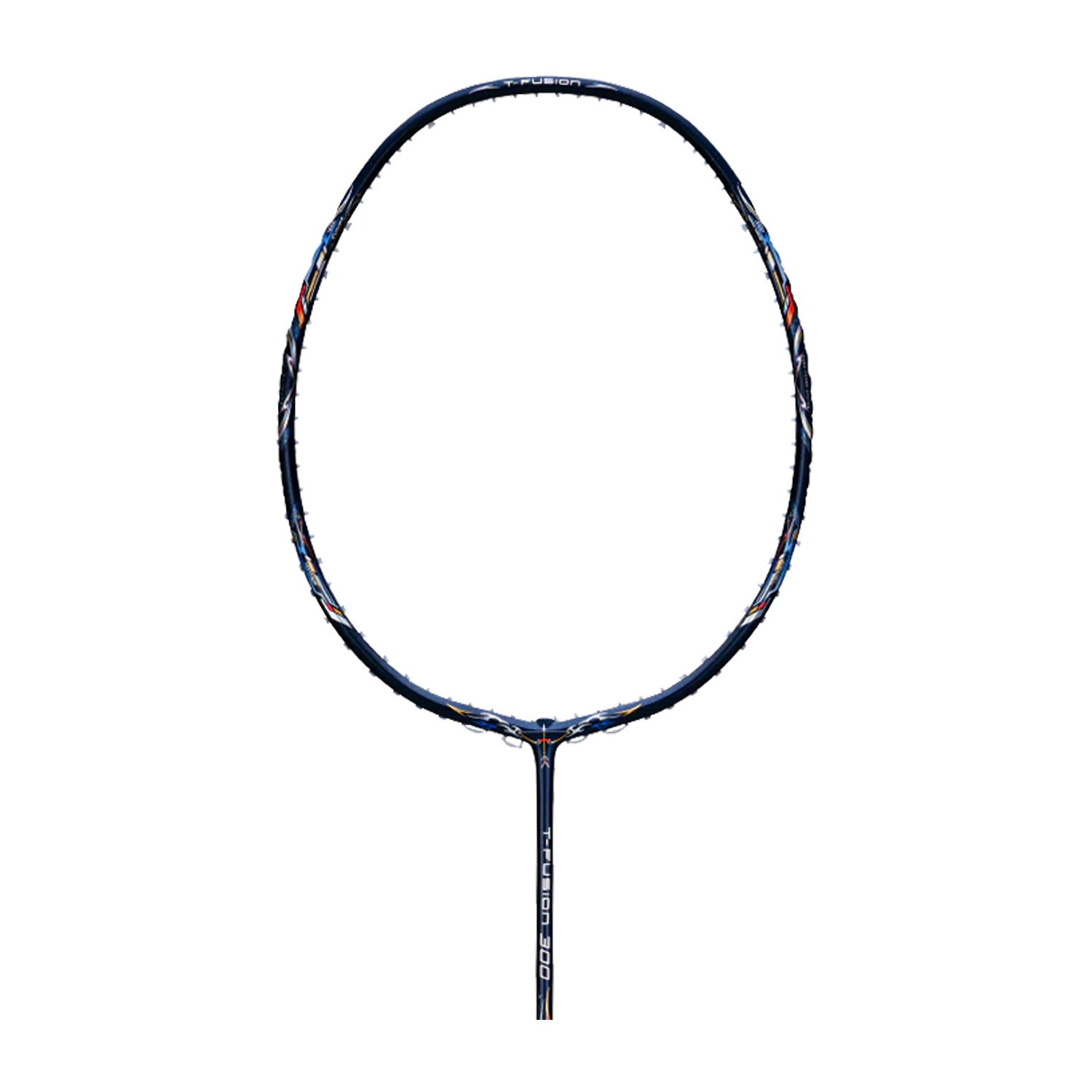 Hundred T-Fusion 300 Badminton Racket 4U (Navy)